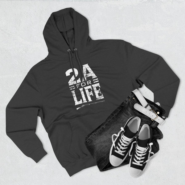 2AForLife | Three-Panel Fleece Hoodie