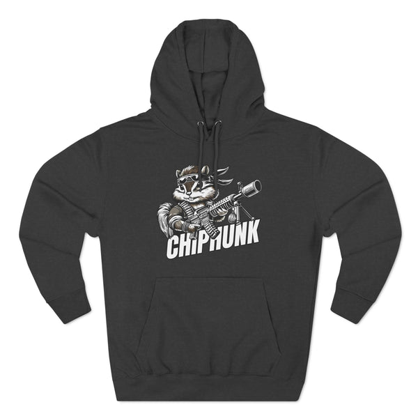 ChiphunkBrown | Three-Panel Fleece Hoodie