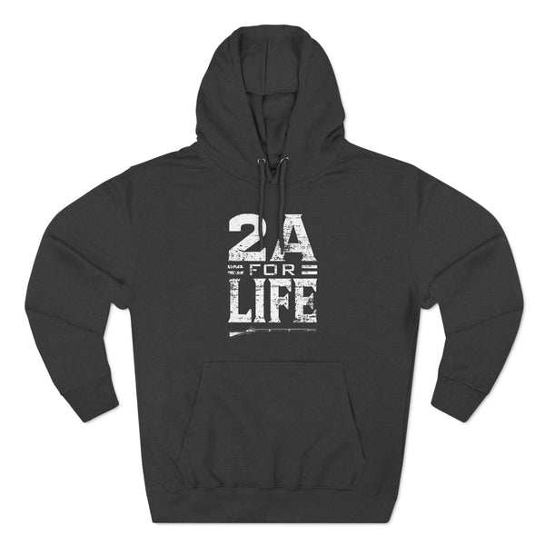 2AForLife | Three-Panel Fleece Hoodie